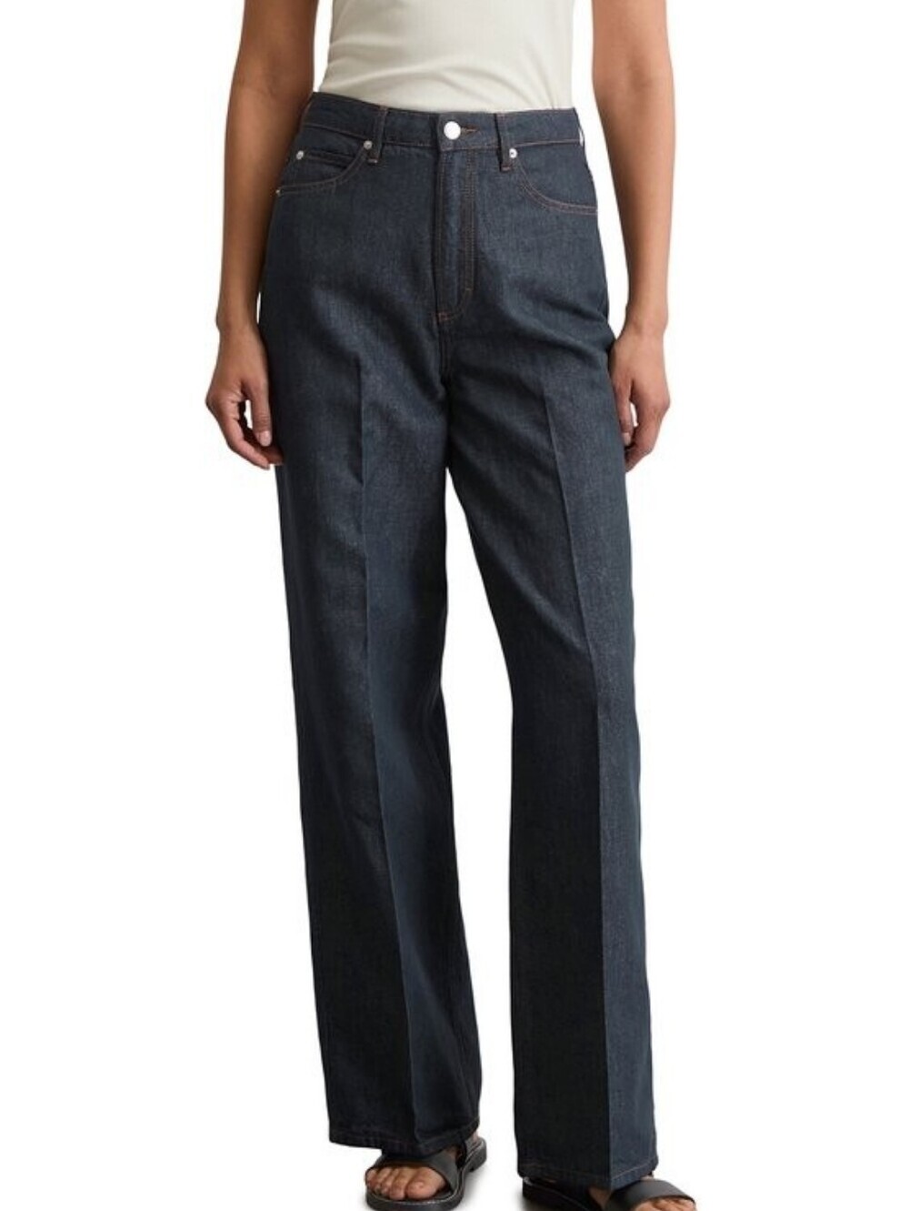 MARC O'POLO Denim Tolva Long Women's Casual Jeans Size W29 L32 Dark Blue
